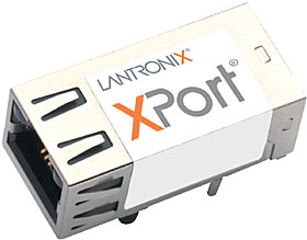 1x portový miniaturní OEM převodník sériové linky na 10/100Base-TX