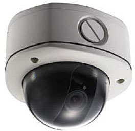IP kamera dome barevná, antivandal, 1/3", 720x576, PoE, f=3.8÷9.5mm, audio, IP66