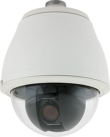 ACUIX IP Dome,Ind Pend,26XWDR&TDN PAL, Clear Dome/Wht Trim