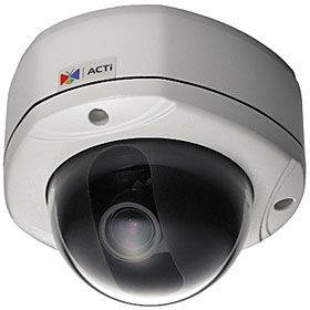 IP kamera dome D/N, ICR, antiv, 1/3", 720x576, 12V, PoE, f=2.9÷10mm, audio, IP66