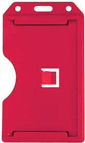 Multifunkční držák karet - červený vertikální