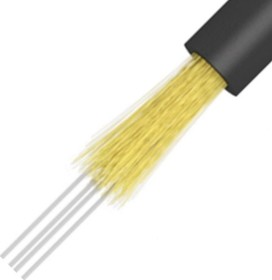 Kabel optický singlemode FTTx DROP, 12vl., 9/125, G657A, LSOH, 3,4mm, Eca, KDP