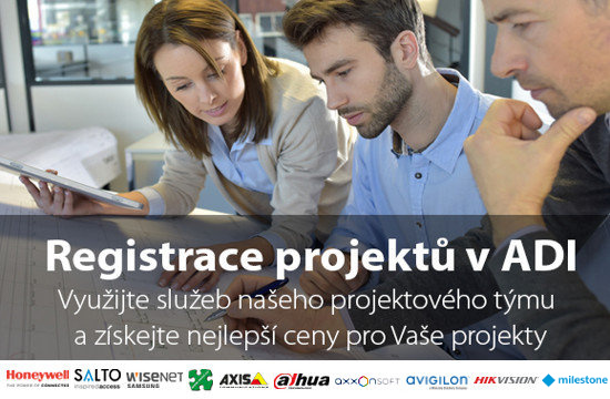 Registrace projektů v ADI