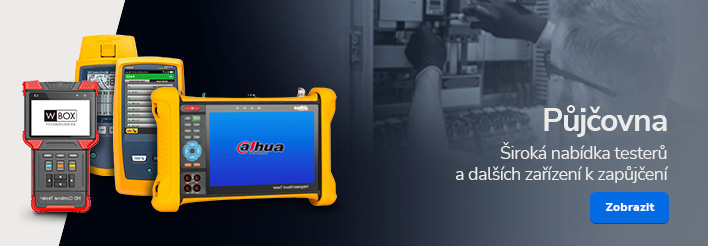 Nabízíme širokou nabídku testerů a zařízení k zapůjčení.