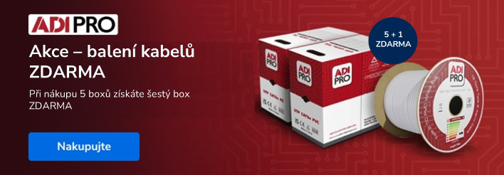 ADI balení kabelů zdarma