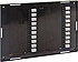 LED front device including electronics, black LED front device including electronics, black