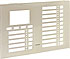 LCD/LED bezel, white, for MB Secure LCD/LED bezel, white, for MB Secure