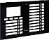 LCD/LED bezel, black, for MB Secure LCD/LED bezel, black, for MB Secure