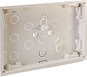 F.m. installation box, white