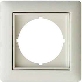 Instalační rámeček designu Gira Standard 55 pro vestavbu modulů 50x50mm, bílý