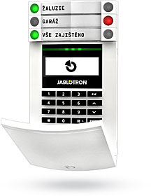 Bezdrátový přístupový modul bez baterií s displejem, klávesnicí a RFID