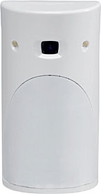 Indoor PIR detector with camera, Pet immun., range 12m / 90°, batteries included