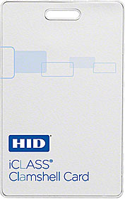 iClass 2Kb contactless card, clamshell body