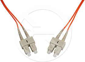 Patch kabel Solarix 62,5/125 SCpc/SCpc MM OM1 2m duplex