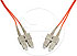 Patch kabel Solarix 62,5/125 SCpc/SCpc MM OM1 2m duplex
