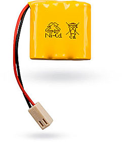 NiCd batérie 3,6 V / 170mAh (3 x 2/3AAA) pre JA-150A