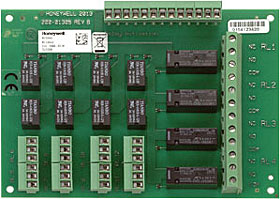 Relay module 4x230V/8A a 8x 24V/1A, PCB