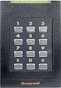 SIO-enabled reader with keypad and term.block, for iClass/Mifare/DESFire cards