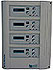 DURPARK control unit, 4 module lines (up to 64 detectors)