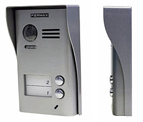 Way - BUS2 video kit for 2 users, surface-mounted touchscreen handsfree phones