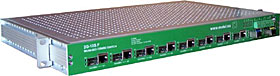 Průmyslový managed switch 19"/1U, LAN-RING, 10x SFP/GE