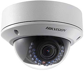 Venkovní IP dome kamera, TD/N, HD 720p, 1.3MP, f=2.8-12mm, DWDR, IR 30m, IP66