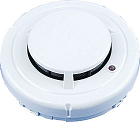 Conventional optical smoke detector