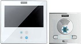 VDS video kit City pro 2 účastníky,2x povrchový handsfree videotelefon Smile 7"