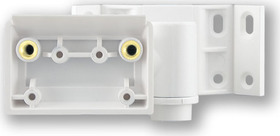 Plastový kloubový držák na zeď v bílé barvě pro detektor DG85