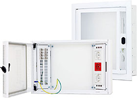 Datový modul hybridních rozvaděčů pro domovní rozvody
