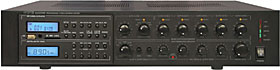 Rozhlasová ústředna 240W, 5-6 zón, FM/AM tuner, MP3 (USB/SD/MMC)