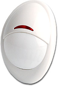 Bezdrátový PIR detektor, dosah 15m, pohled pod sebe a PET do 38kg pro PowerNeo
