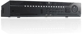 Výkonný NVR pro 16 IP kamer, až 12MP, H.264 a H265, bez HDD, RAID