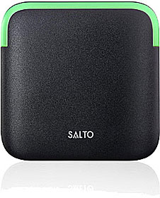 Nástěnná bezkontaktní čtečka systému SALTO, verze XS4 2.0, černá