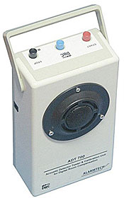 Acoustic tester and calibrator for AD 700 & AD 800 series detectors