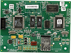 Systémový Ethernet (TCP/IP) komunikátor bez krytu