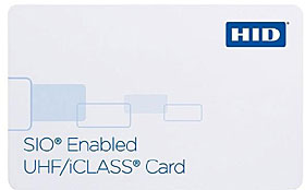 Combined UHF+iCLASS card for long-range identification on iCLASS SE U 90 reader