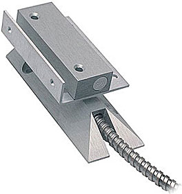 High security contact, biased in al-housing, 6m cable, 1m stainless steel