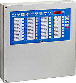 Compact fire detection control panel