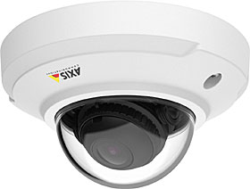 AXIS M3045-V - Vnitřní IP dome kamera, HD 1080p, 2MP, f=2.8mm, WDR, AV, HDMI