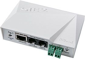 STE2 - Ethernet.teploměr a vlhkoměr, Wifi+PoE, tepl. čidlo v balení