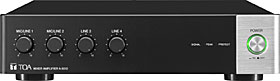 Digitální mixážní zesilovač 120W @ 100V / 4 Ohm, 4 vstupy, DSP procesor