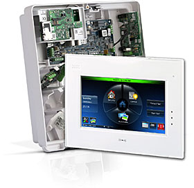 GFlex 20 (V3) - ústředna v plastovém krytu (7Ah) s kom. a klávesnicí CP046