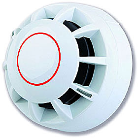 ActiV rate of rise heat detector