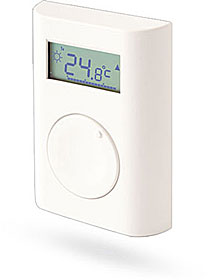 Zbernicový izbový termostat pre systémy rady JA-100