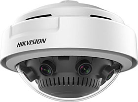 PanoVu - venkovní 2x4K IP panoramatická 360° kamera, VA, sledování objektu