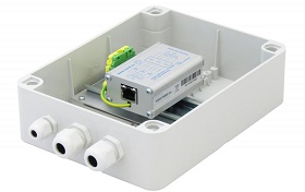 Přepěťová ochrana 10/100M Ethernet + PoE A/B nebo Hi PoE (max.90W), IP55