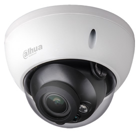 HD-CVI dome kamera, TD/N, HD 1080p, MZVF, 2.7-12mm, WDR, IR 30m, 12/24V, IP67