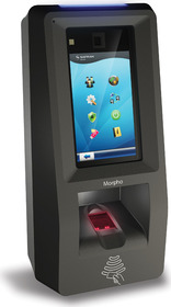 Fingerprint biometr.terminal for harsh environments, Mifare/DESFire reader