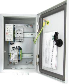 Venkovní rozvaděč se zdrojem 230VAC/48VDC-40W, přepěťová ochrana, IP66